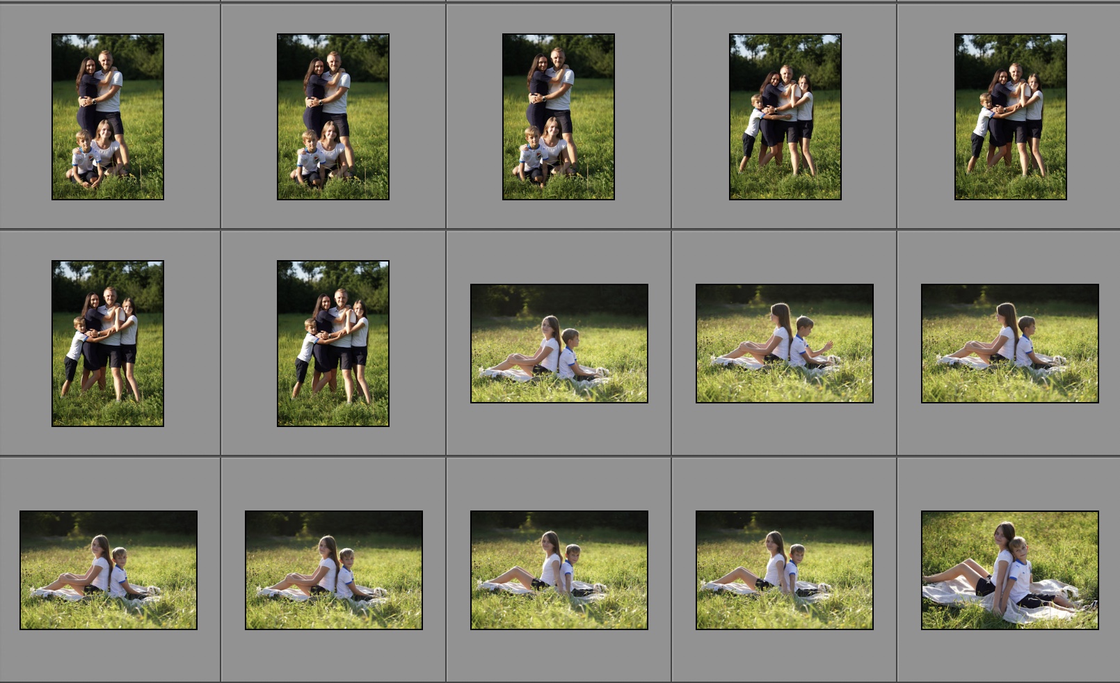 Náhledová fotogalerie, rodinná fotografka v Brně, náhledy fotek